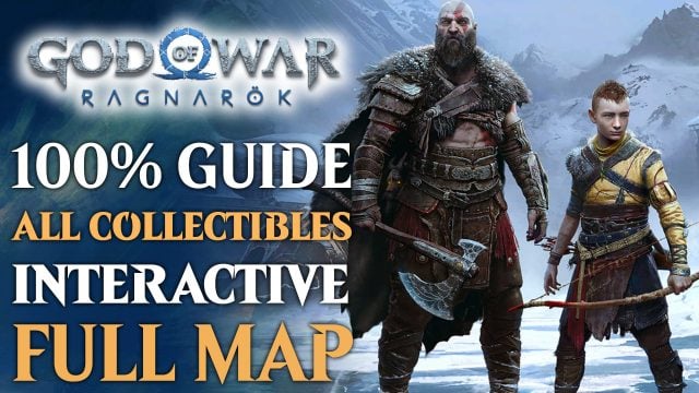 God of War Ragnarok 100% All Collectibles Map Guide