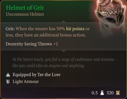 Helmet of Grit